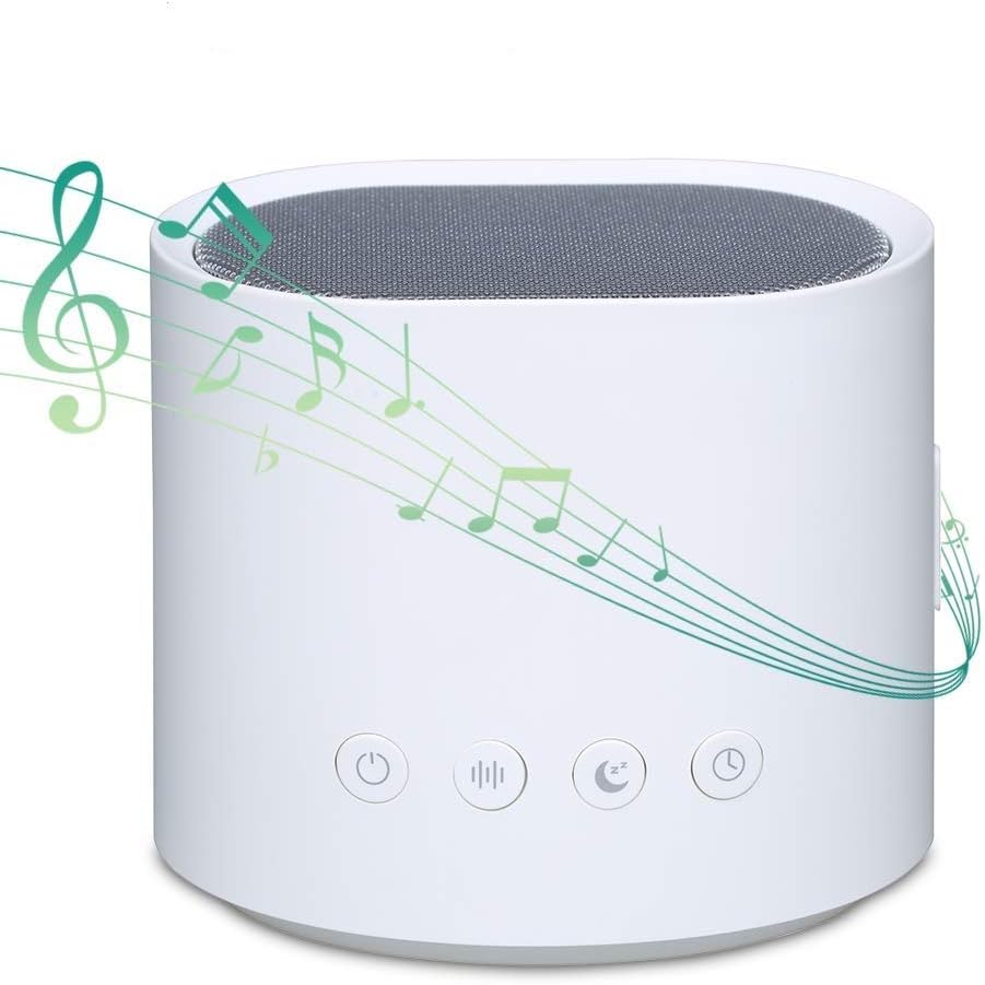 White Noise Machine, GAKOV Sound Machine For Sleeping & Relaxation, 26 Soothing Nature Sounds, Noise Cancelling Sleep Sound Therapy Machine for Baby, Adults, Insomnia, Sleeping Trouble