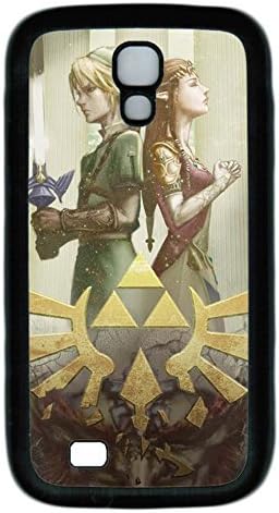 S4 Case, Galaxy S4 Case, Custom Design Samsung Galaxy S4 Soft Rubber TPU Black Protective Case Shock-Absorption Bumper Case for New Galaxy S4 - The Legend Of Zelda