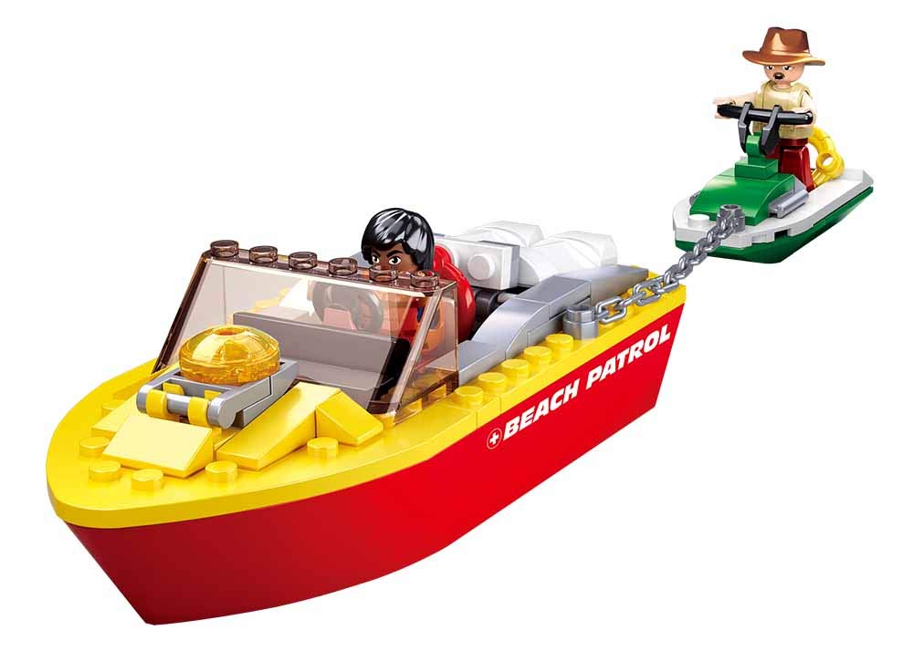 Sluban BEACH RESCUE - rescue boat and jet ski