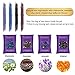 Yeelen Warmer Hair Removal Kit Melts with 3 Hard Beans and 10 Wax Applicator Sticks