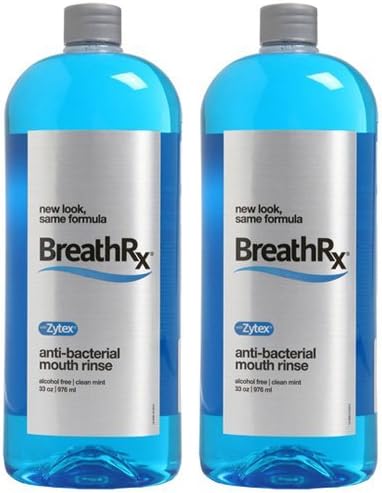 BreathRx DIS365 Mouth Rinse 33oz (2 Pack) by BreathRx
