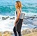 Yogiii Yoga Mat Bag | The Original YogiiiTote | Yoga Bag Tote Sling Carrier w/Large Side Pocket & Zipper Pocket | Fits Most Size Mats, Obsidian Black, L, Pocket