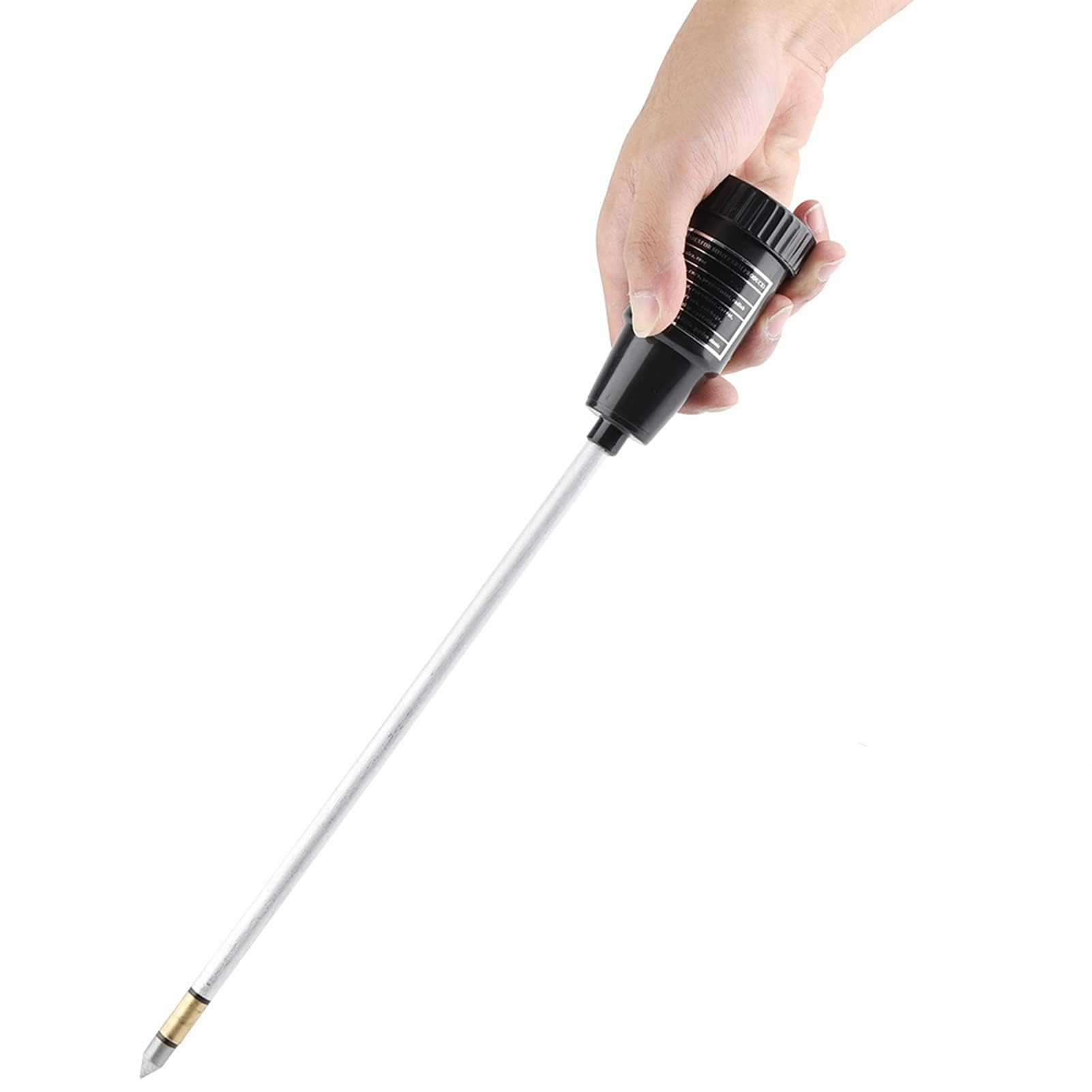 TOPINCN 2-In-1 Soil Ph/Moisture Meter Tester Long Probe Plants Soil Analyzer Garden Lawn Farm Crops Flowers Vegetable Soil Test Gardening Tool