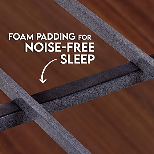 AMBEE21 Vintage Queen Metal Bed Frame with Headboard and Footboard