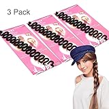 MLMSY 3pcs Girl Ladies Fashion Hair Styling Clip DIY French Hair Braiding Tool Hair Braider Twist Roller Magic Wonder Holder Clip (3 pcs)