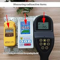 Hengyuanyi - Detector de radiaciones nucleares con sensor de geiger, detector de rayos X, beta gamma LCD, medidor radiactivo, herramienta de mármol