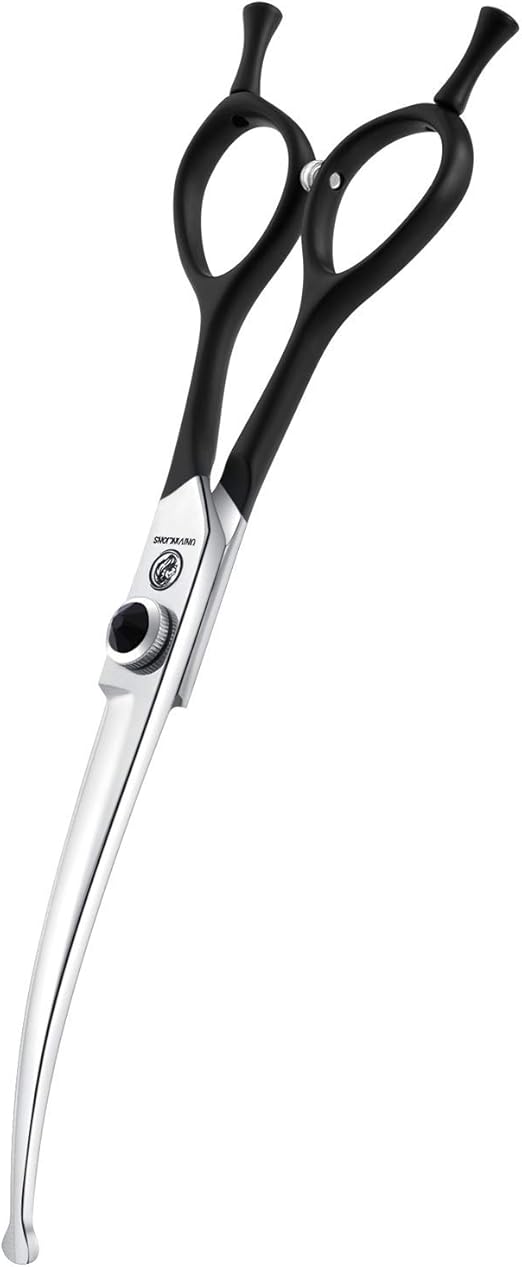 6.5 Inch Curved Dog Grooming Shears, Professional Curved Scissors for