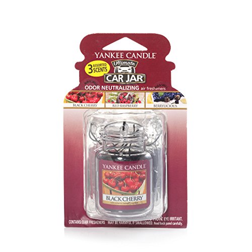 Yankee Candle Car Air Fresheners, Hanging Car Jar® Ultimate 3Pack