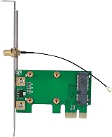 ASHATA Mini PCI-E to PCI-E Riser Card for Network Card SSD WLAN WWLAN No Driver view 7