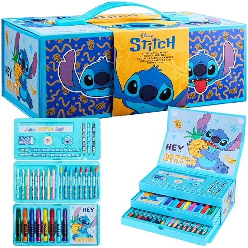 Disney Stitch Kids Art Supply Kit