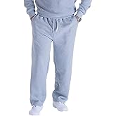 Facitisu Mens Active Fleece Athletic Sweatpant Basic Running Drawstring Workout Sweat Pants