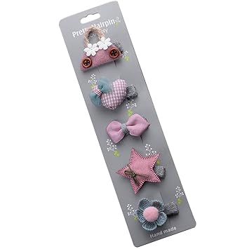 Amazon Com Xuxuou Kids Hair Barrettes Hairpin Fabric Hair