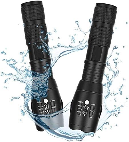 LUXJUMPER Red LED Hunting Torch, 350 Yards Single Mode Long Range Predator Light Tactical Torches Zoomable with Scope Mount - Image 3