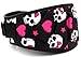 Fitplicity Weight Lifting Belt (Pink Skulls, Medium)