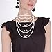 Humble Chic Hinge Bib Necklace - Oversized Asymmetrical Statement Collar Open Choker