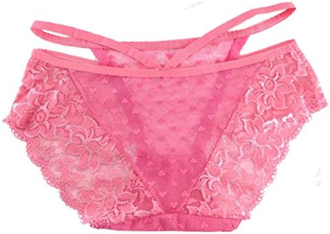 XINWAR SU30339C3 Carry buttock,breathable,Abundant buttocks Low waist Bud Silk edge,lace,Hollow out,embroidered Women Briefs - Size L