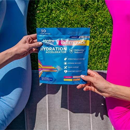 NatureWorks HydroMATE Electrolytes Powder Drink Mix Packets Hydration