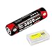 Klarus 18GT-36 3600mAh 18650 Li-ion Battery 3.6V Rechargeable Battery With SKYBEN Battery Case Designed for XT12GT XT11S XT2C XT12 XT15 ST15 and Other 18650 Flashlight