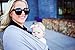 Cotton Baby Wrap – Soft, Stretchy Baby Sling Front Carrier perfect for Infants – Great for Hands-free carrying, breastfeeding, and convenience – (Taupe Gray)