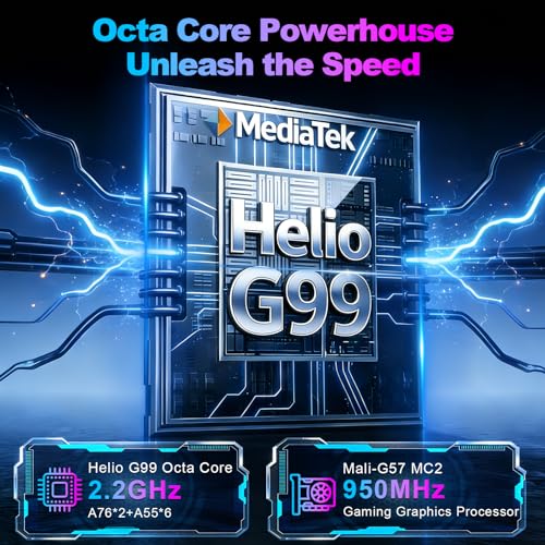 jumper Tablet 15.4 Inch Android 16 Tablet with Helio G99 Octa-Core Processor, Gaming Tablets with Stand & Case, 8GB RAM 256GB ROM, Widevine L1, 10000mAh, GMS & GPS, 5MP+13MP, 4 Speakers, BT5.2