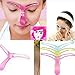 BleuMoo Eyebrow Grooming Stencil Kit Template Makeup Shaping Shaper DIY Tool Random Color