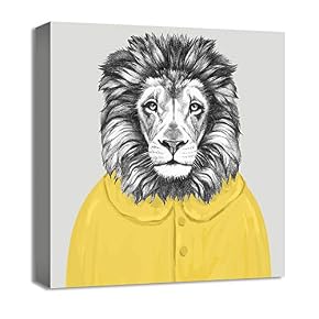 Canvas Wall Art Animal in Home...