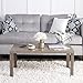 Walker Edison Furniture 3-Pack Wood Coffee Table Set, Driftwood
