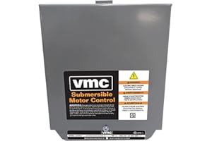 Red Lion RLCB15-230 1.5-HP 230-Volt VMC Control Box for Submersible Well Pump, Grey, 640222