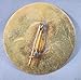 Brass Indian Replica Motorcycles Biker Badge Pin