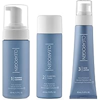 Amazon.com: Clearogen Sensitive Skin Acne Treatment Set with