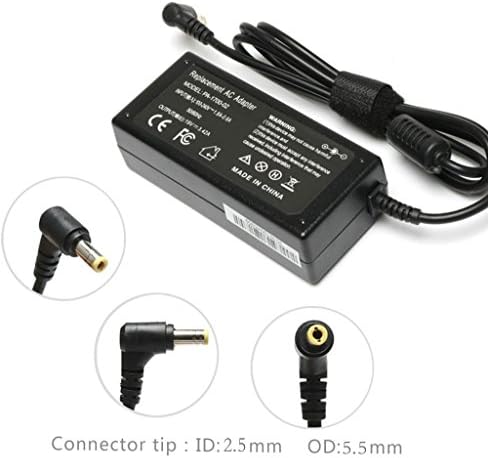 19V3.42A 65w Ac Laptop Adapter Charger for Asus X401 X401A X401U X501 X501A X502CA X550 X550C X550CA X550L X550LA X550LB X550LNV X550ZA X551 X551C X551CA X551M X551MA X551MAV X751MA Power Supply