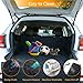 CCJK Dog Car Seat Cover & Cargo Liner Rear Bench,Waterproof Pet Cover Dog Seat Cover Mat with Machine Washable &Nonslip ,Convertible Hammock Shaped for Cars SUV Trucks（Large）