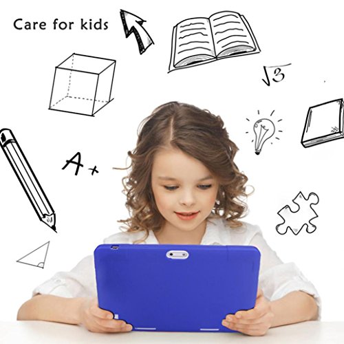 Voberry Universal Silicone Cover Case For 10 10.1 Inch Android Tablet PC (Blue) - Thumbnail 2