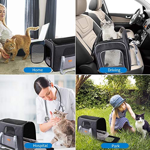 Pet Carrier Bag, Morpilot Dog Travel Bag Carrier for Small Dogs Puppies