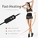 Heating Waist Belt Graphene USB Powered, Portable Electric Heating Waist Pad with Fast Heating Film, 3 Temperature Settings, Warm Waist