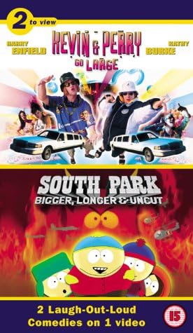 Comedy Kevin Perry South Park Video Double Pack Vhs Harry Enfield Kathy Burke Rhys Ifans Laura Fraser James Fleet Louisa Rix Tabitha Wady Paul Whitehouse Natasha Little Patsy Byrne
