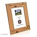 KATE POSH - You are My Sunshine, My only Sunshine, You Make me Happy, When Skies are Grey - Engraved Solid Wood Picture Frame (5x7 Vertical)