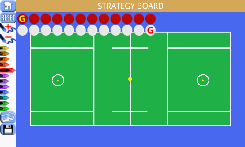 Lacrosse Clipboard & Scoreboard (for Kindle, Tablet & Phone)