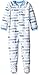 The Children's Place Baby Boys' Toddler Long Sleeve One-Piece Pajamas, Family/Simply White 65861, 4T