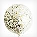 36 Inch Confetti Balloon Jumbo Confetti Latex Balloon Filled with Confetti · 2 Pieces (Golden Spot)
