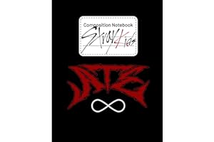 STRAY KIDS ATE INFINITY Notebook, 100 pg. college lined: 2024 Comeback Themed, Composition style
