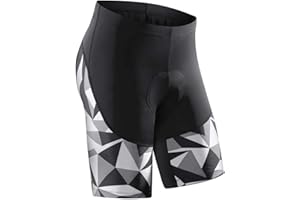 Santic Men's Cycling Shorts Padded Bicycle Riding Pants Bike Biking Clothes Cycle Wear Tights