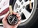 Tire pressure gauge by CarCoo – Best tire pressure monitor, for bike, cars SUV, ATV, and motorcycle, 0 – 60 PSI pressure gauge, plus a free gift of 4 tire caps.