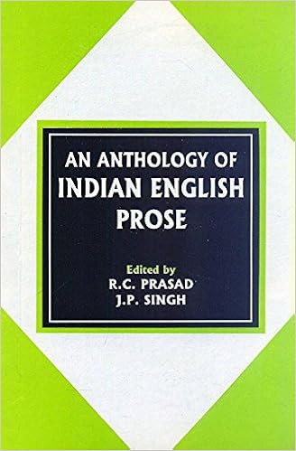An Anthology Of Indian English Prose R C Prasad J P Singh R C Prasad J P Singh Amazon Com Books
