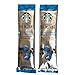 Holiday Starbucks Tumbler Gift Set Bundle With VIA Instant Sweetened Iced Coffee Packets, 20 oz, Black and White
