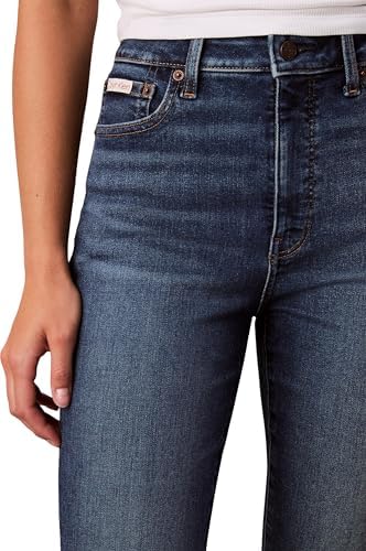High Rise Skinny Lv047D757G Jeans, Blue (Midtown Blue), 24W / 30L Femme