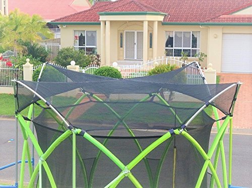 Spark Trampoline Add-On Accessories - Swing Set, Climbing Bar, Web Swing, Roof, Ladder, Basketball Hoop, or Anchor Set (14 Foot Roof)
