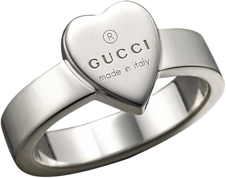 Ring mit Herz und Gucci Logo YBC223867001 Amazon.de Schmuck