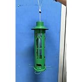 Bird Feeder for Outdoor Hanging &ndash; Weight-Activated Squirrel-Resistant Heavy Duty Bird Feeder, Metal, 3lb Birdseed Capacity, Easy Clean
