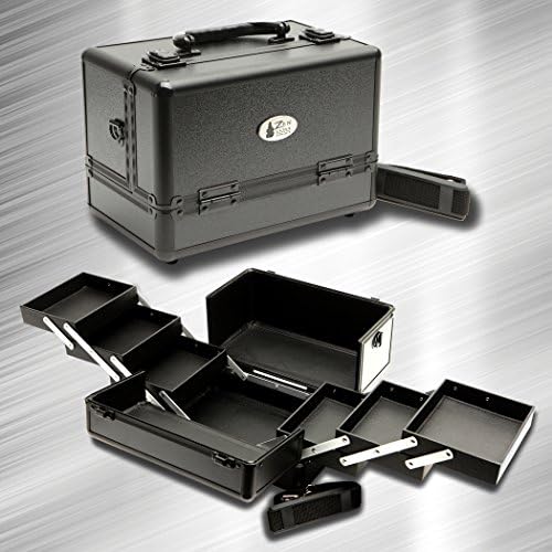 ZEN Deluxe Black Makeup Case / Make up Organizer / Cosmetic Cases